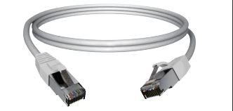 CORNING CAT6A U/UTP PATCH CORD, LSZH 3MTR